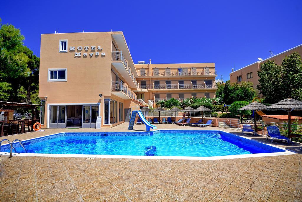 Hotel Magda Agia Marina  المظهر الخارجي الصورة