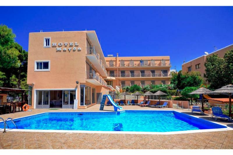 Hotel Magda Agia Marina  المظهر الخارجي الصورة