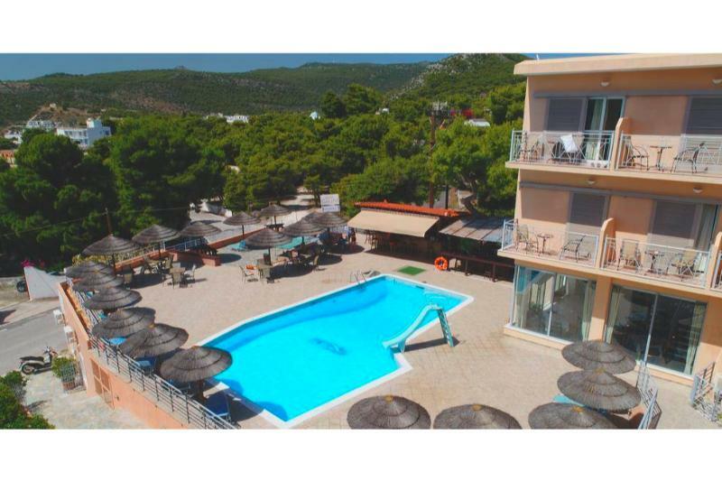 Hotel Magda Agia Marina  المظهر الخارجي الصورة
