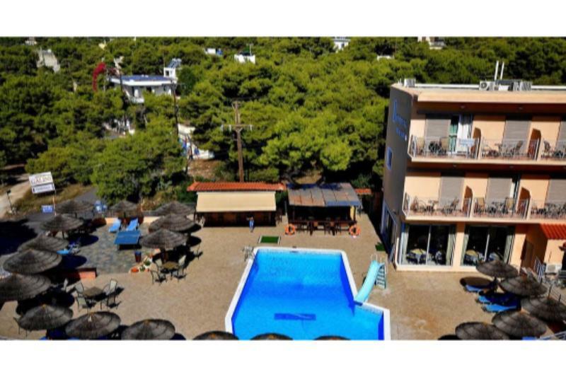 Hotel Magda Agia Marina  المظهر الخارجي الصورة